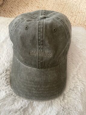 Josh Brown Washed Green Baseball Cap